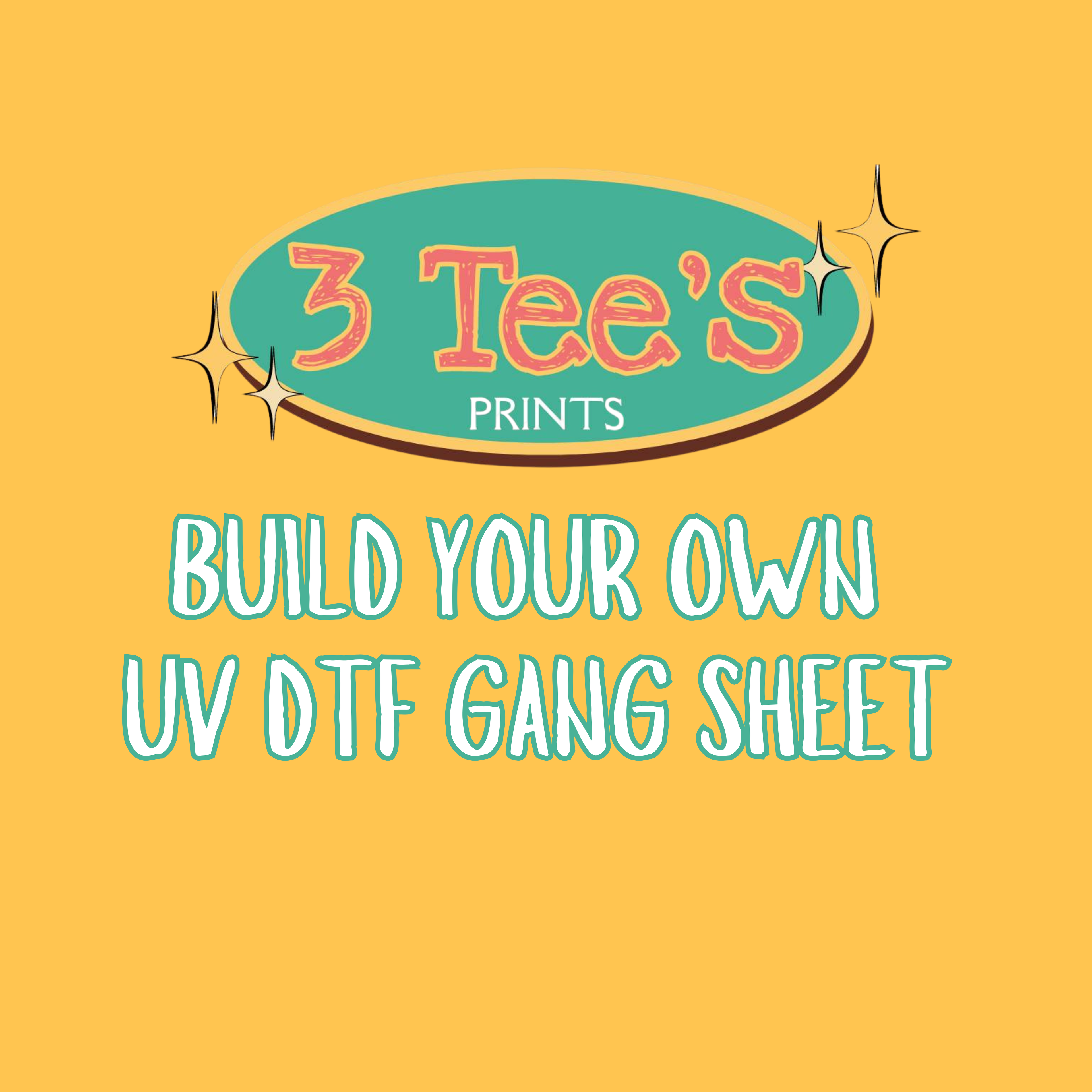 UV DTF Build Your Own Gang Sheet